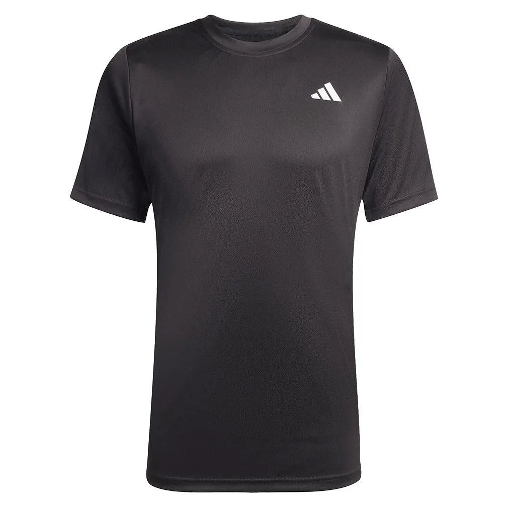 Men's Club Tennis Top Black-Apparel-Adidas-JF8502-S25-1-Tennis Express