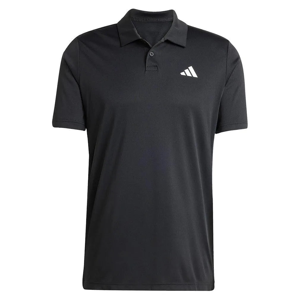Men's Club Tennis Polo Black-Apparel-Adidas-JF8506-S25-1-Tennis Express