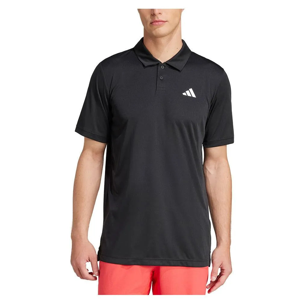 Men's Club Tennis Polo Black-Apparel-Adidas-JF8506-S25-3-Tennis Express