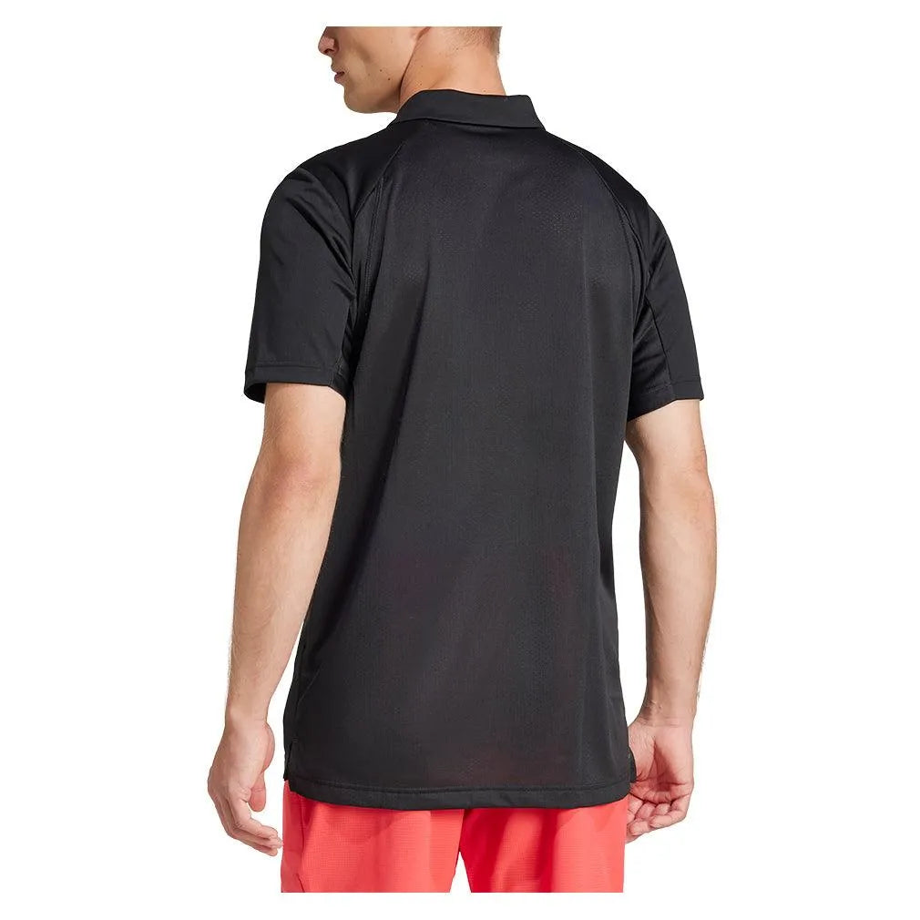 Men's Club Tennis Polo Black-Apparel-Adidas-JF8506-S25-4-Tennis Express