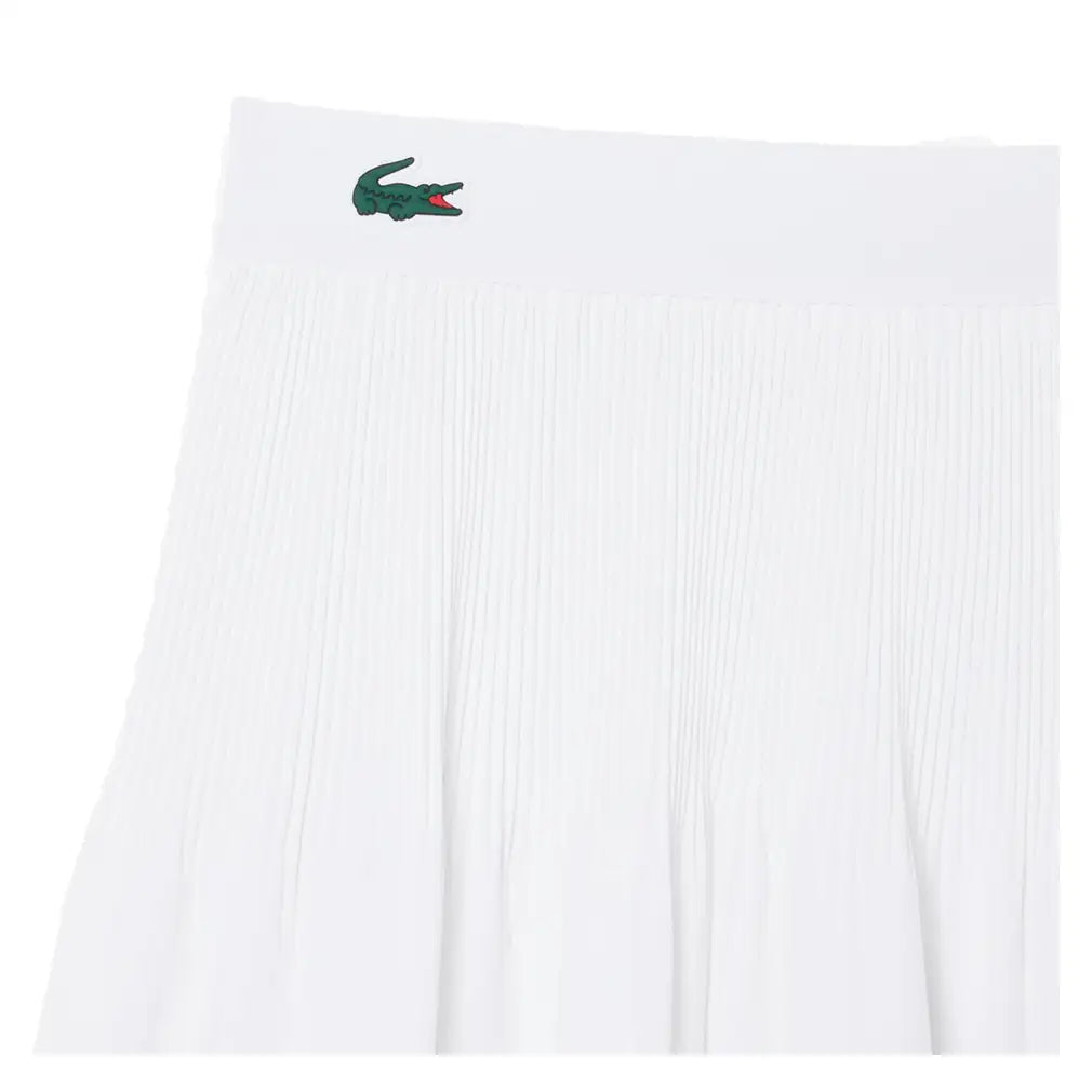 Women's Players Tennis Skort White-Apparel-Lacoste-JF9990-001-6-Tennis Express