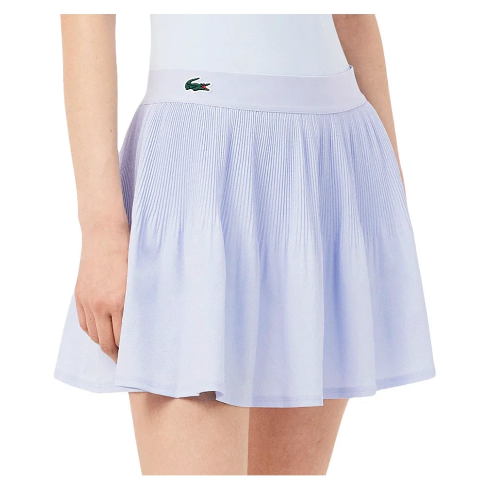 Women's Players Tennis Skort Phoenix Blue-Apparel-Lacoste-JF9990-J2G-1-Tennis Express