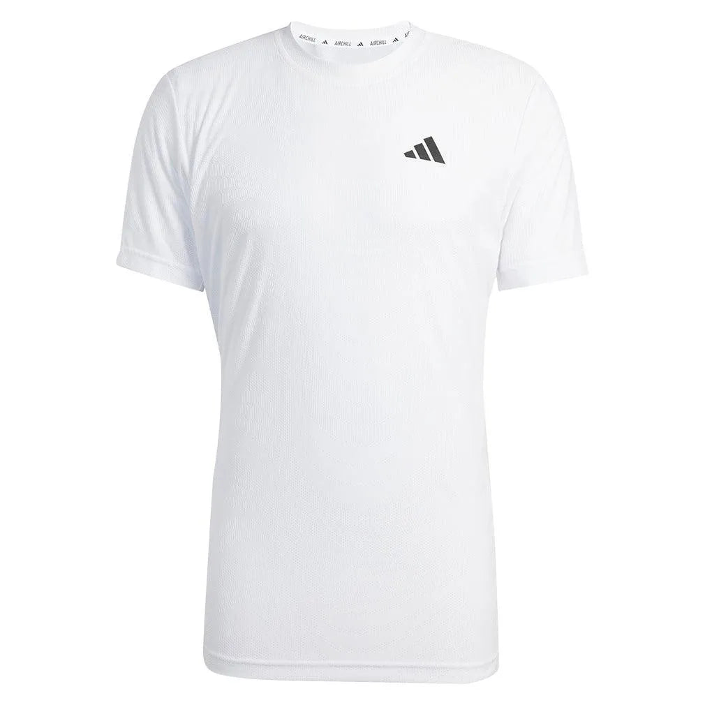 Men's Freelift Pro Tennis Top White-Apparel-Adidas-JG1120-S25-1-Tennis Express