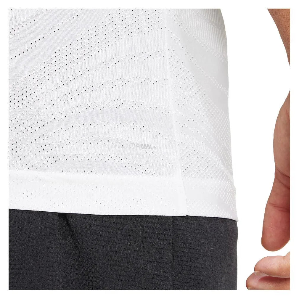 Men's Freelift Pro Tennis Top White-Apparel-Adidas-JG1120-S25-7-Tennis Express