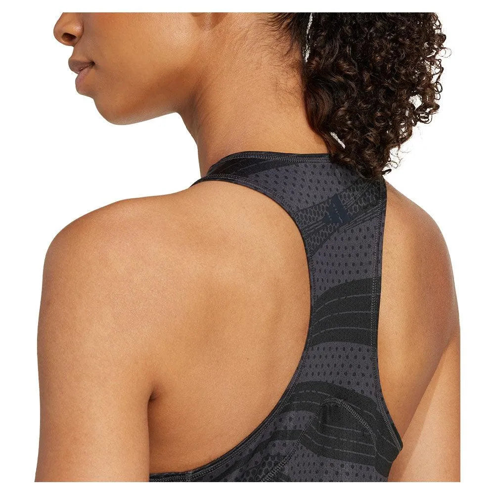 Women's Club Graphic Tennis Tank Carbon-Apparel-Adidas-JH3349-S25-5-Tennis Express