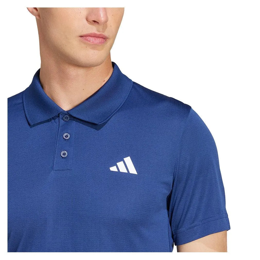 Men's Freelift Tennis Polo Dark Blue-Apparel-Adidas-JH3383-S25-6-Tennis Express