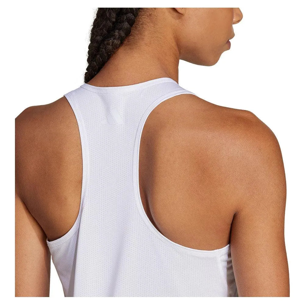 Women's Club V-Neck Tennis Tank White-Apparel-Adidas-JL6721-S25-1-Tennis Express