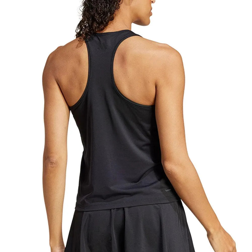 Women's Club V-Neck Tennis Tank Black-Apparel-Adidas-JL6722-S25-5-Tennis Express