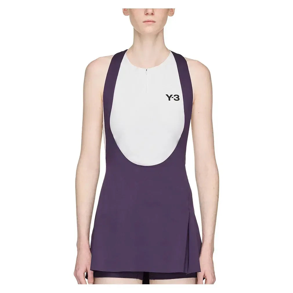Women's Y-3 Crop Tennis Y-Tank Orbit Grey-Apparel-Adidas-JM1147-H25-5-Tennis Express