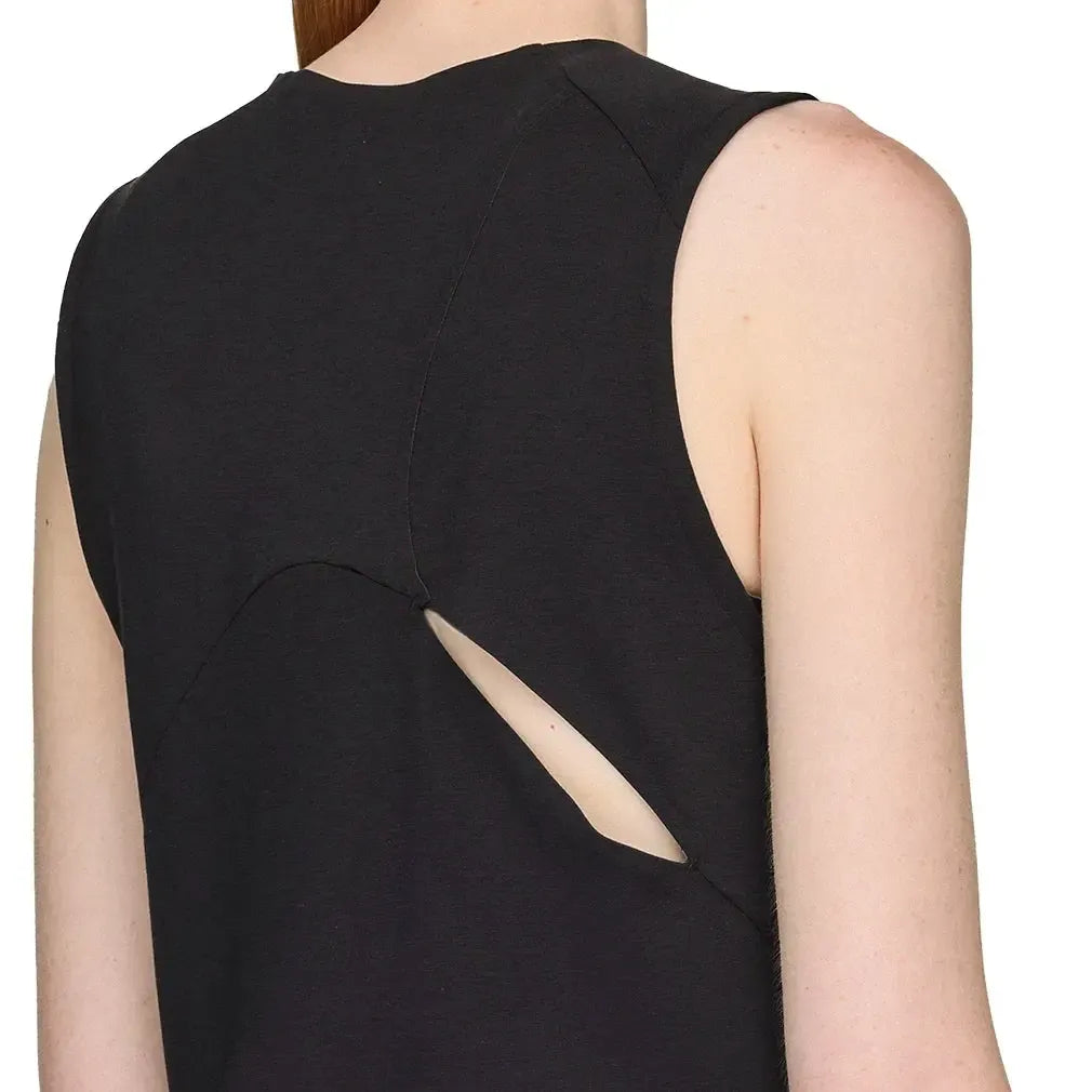 Women's Y-3 Match Tennis Tank Black-Apparel-Adidas-JM1156-F25-4-Tennis Express