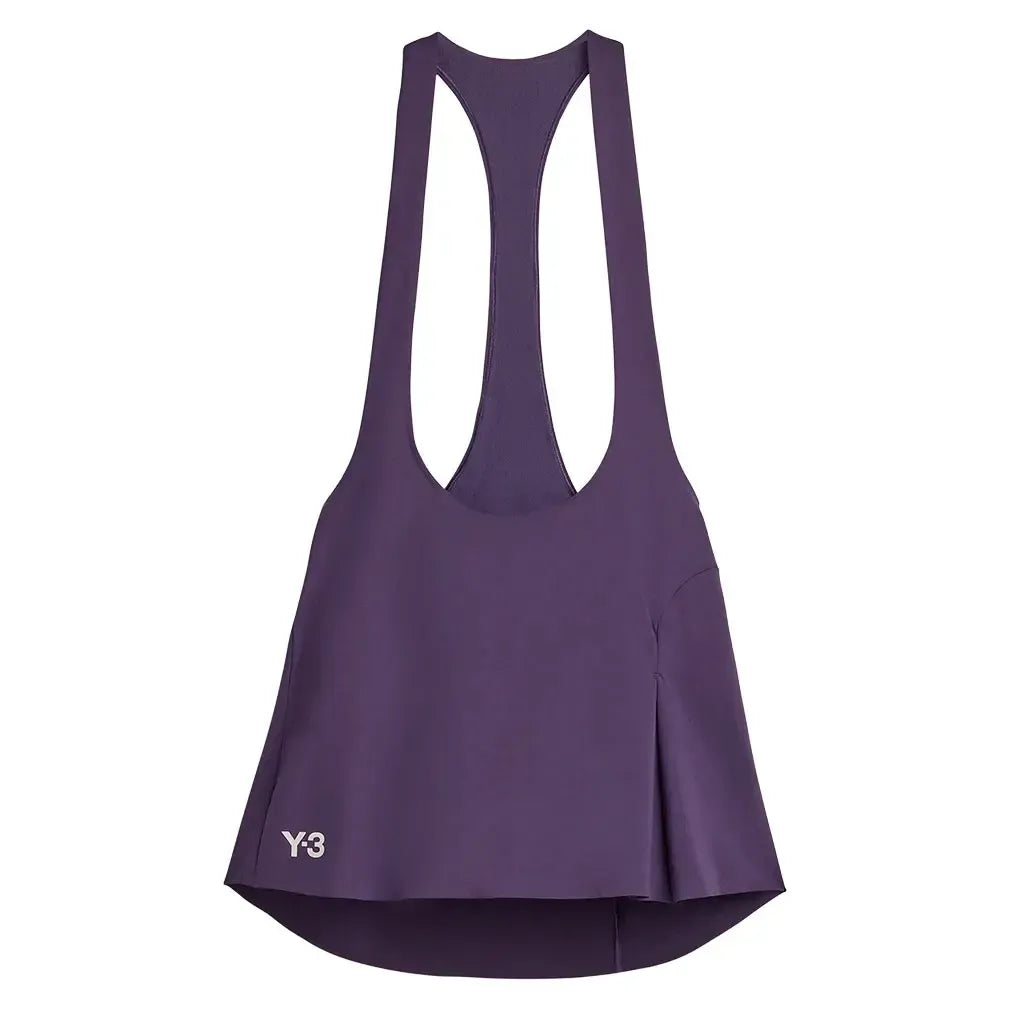 Women's Y-3 Tennis Bib Skort Aurora Plum-Apparel-Adidas-JM4743-H25-1-Tennis Express