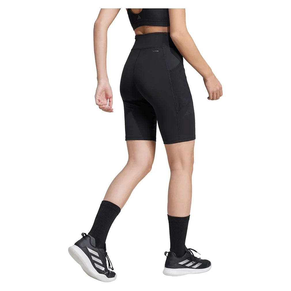 Women's Match Tennis Tight Black-Apparel-Adidas-JN1986-S26-2-Tennis Express