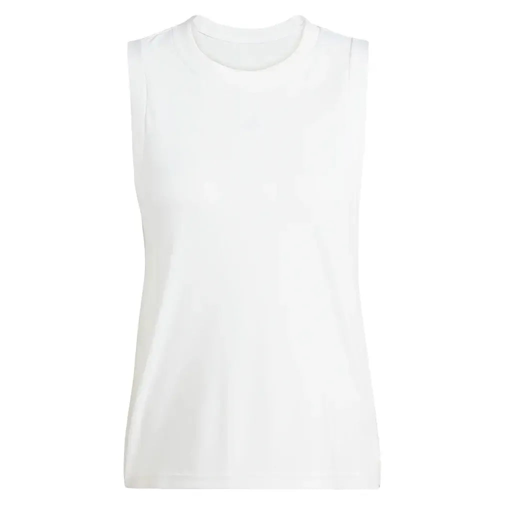 Women's Match Tennis Tank White-Apparel-Adidas-JN2094_1-Tennis Express