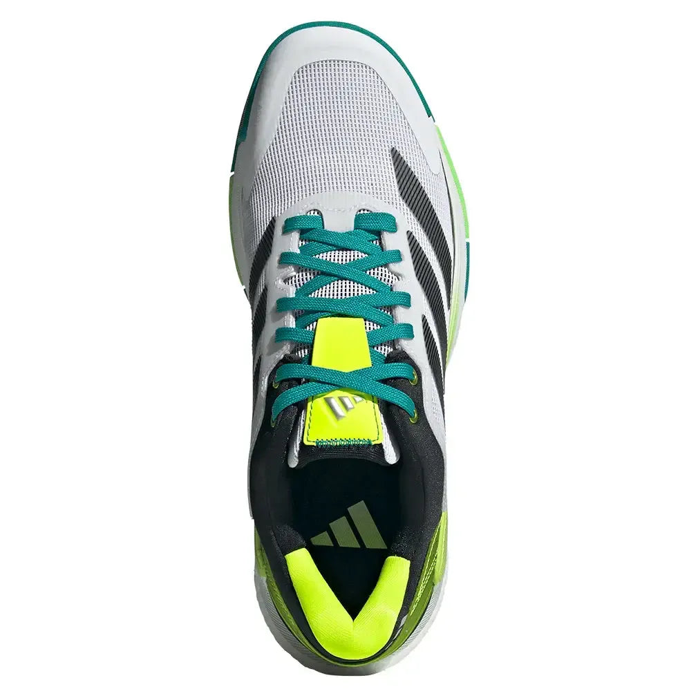 Men's Crazyquick Boost Padel Shoes Footwear White and Lime Burst-Footwear-Adidas-JP7203-F25-3-Tennis Express