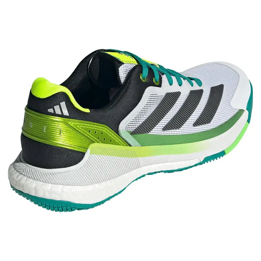 Men's Crazyquick Boost Padel Shoes Footwear White and Lime Burst-Footwear-Adidas-JP7203-F25-4-Tennis Express