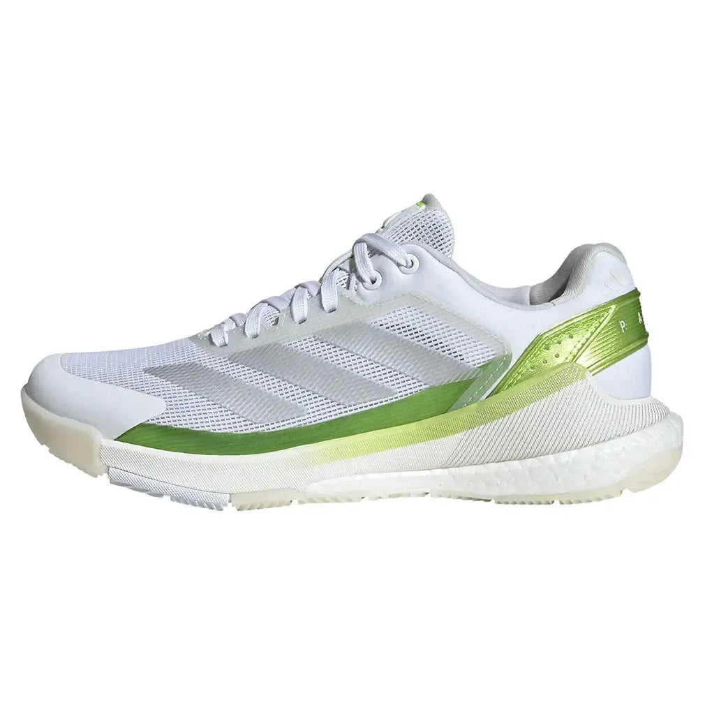 Women's Crazyquick Boost Padel Shoes Footwear White and Lucid Lemon-Footwear-Adidas-JP7228-F25-1-Tennis Express