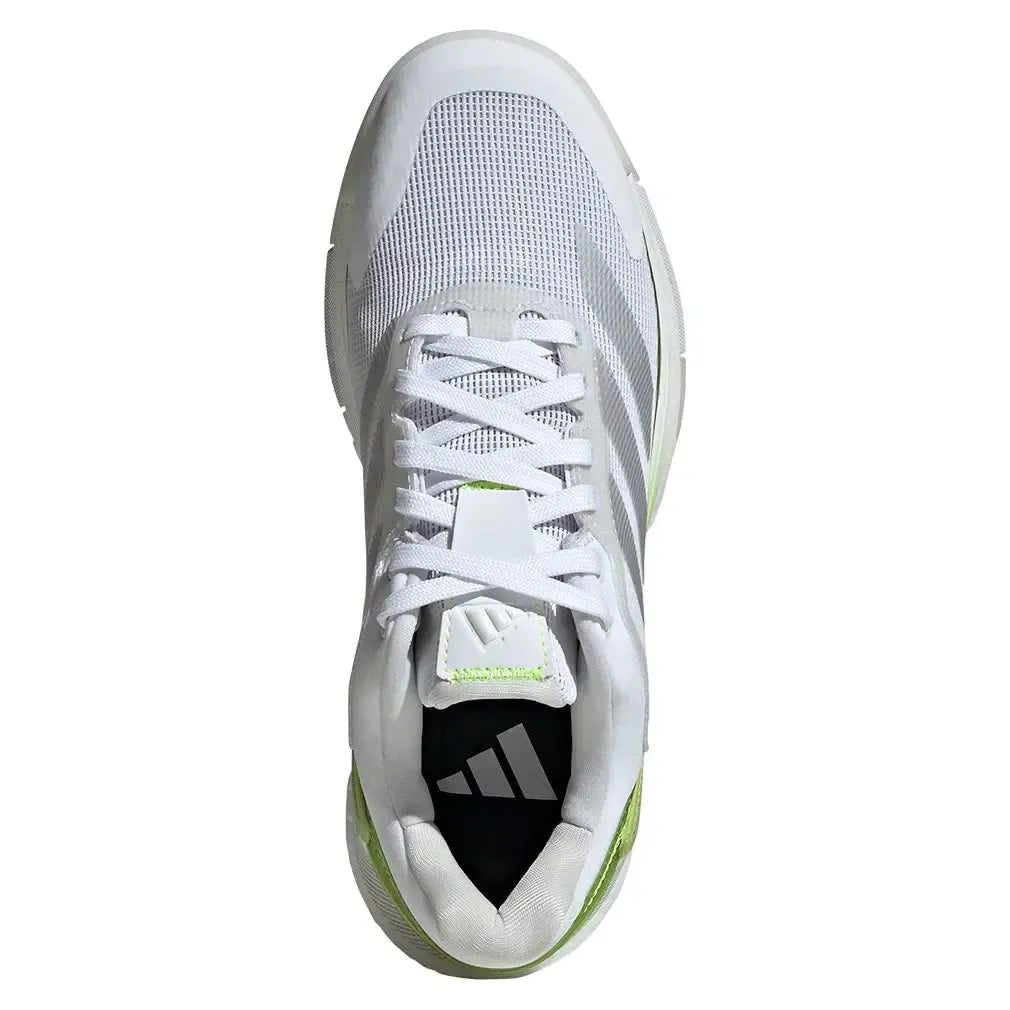 Women's Crazyquick Boost Padel Shoes Footwear White and Lucid Lemon-Footwear-Adidas-JP7228-F25-3-Tennis Express