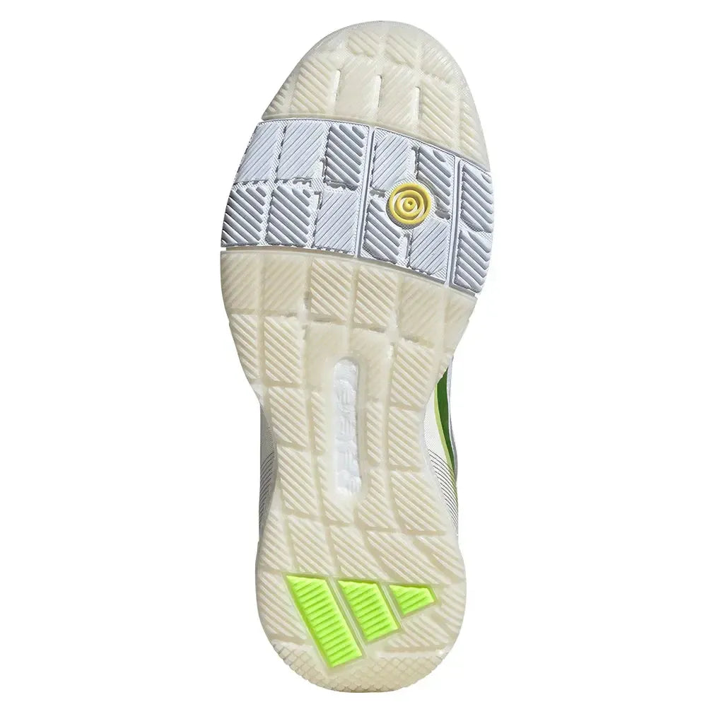 Women's Crazyquick Boost Padel Shoes Footwear White and Lucid Lemon-Footwear-Adidas-JP7228-F25-5-Tennis Express