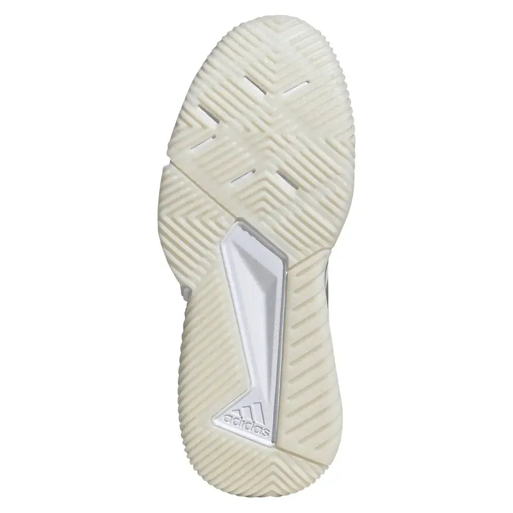Women's Courtquick Padel Shoes Footwear White and Lucid Lemon-Footwear-Adidas-JP7229-F25-5-Tennis Express