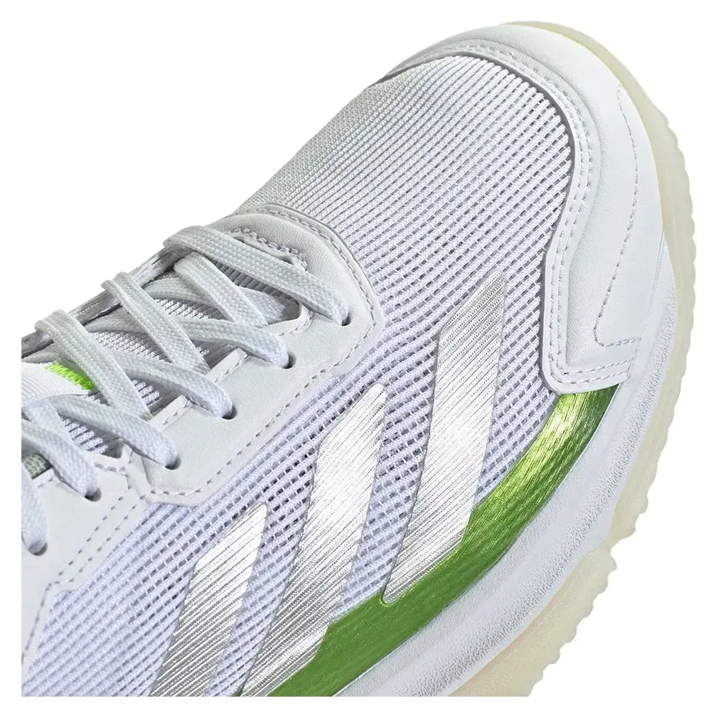 Women's Courtquick Padel Shoes Footwear White and Lucid Lemon-Footwear-Adidas-JP7229-F25-6-Tennis Express