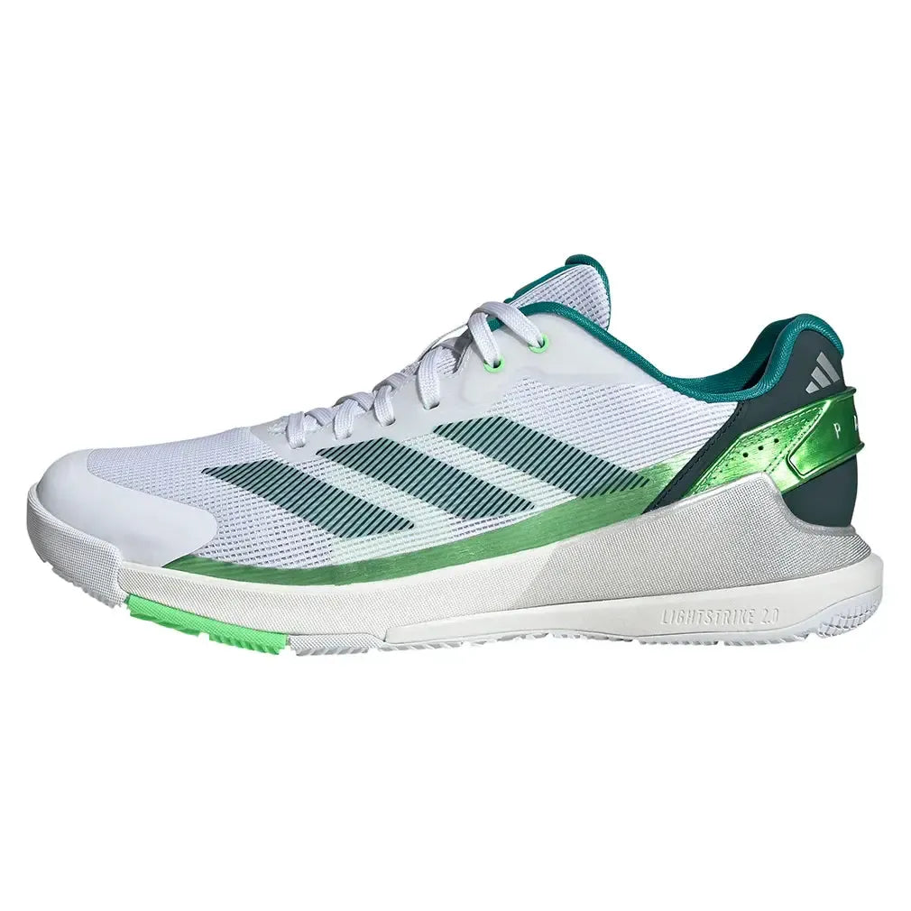 Men's Crazyquick LS Padel Shoes Footwear White and Aurora Ivy-Footwear-Adidas-JP7231-F25-1-Tennis Express