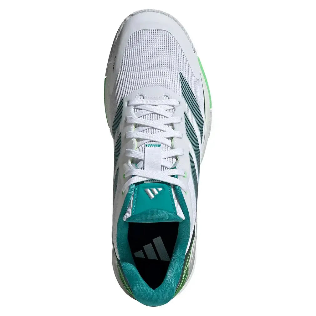 Men's Crazyquick LS Padel Shoes Footwear White and Aurora Ivy-Footwear-Adidas-JP7231-F25-3-Tennis Express