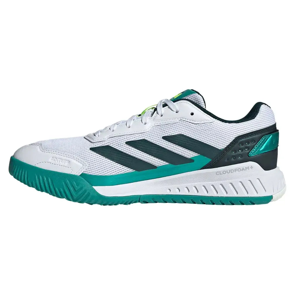 Men's Courtquick Padel Shoes Footwear White and Aurora Ivy-Footwear-Adidas-JP7232-F25-2-Tennis Express