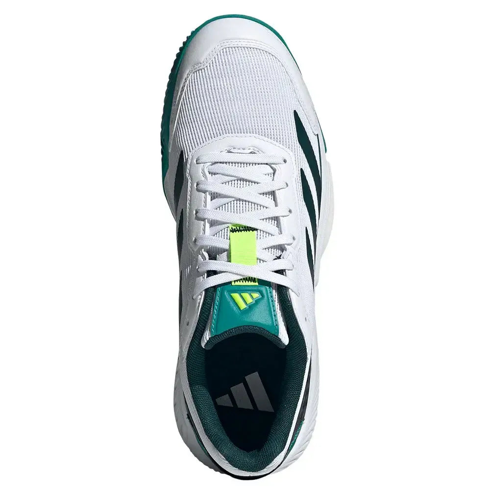Men's Courtquick Padel Shoes Footwear White and Aurora Ivy-Footwear-Adidas-JP7232-F25-3-Tennis Express