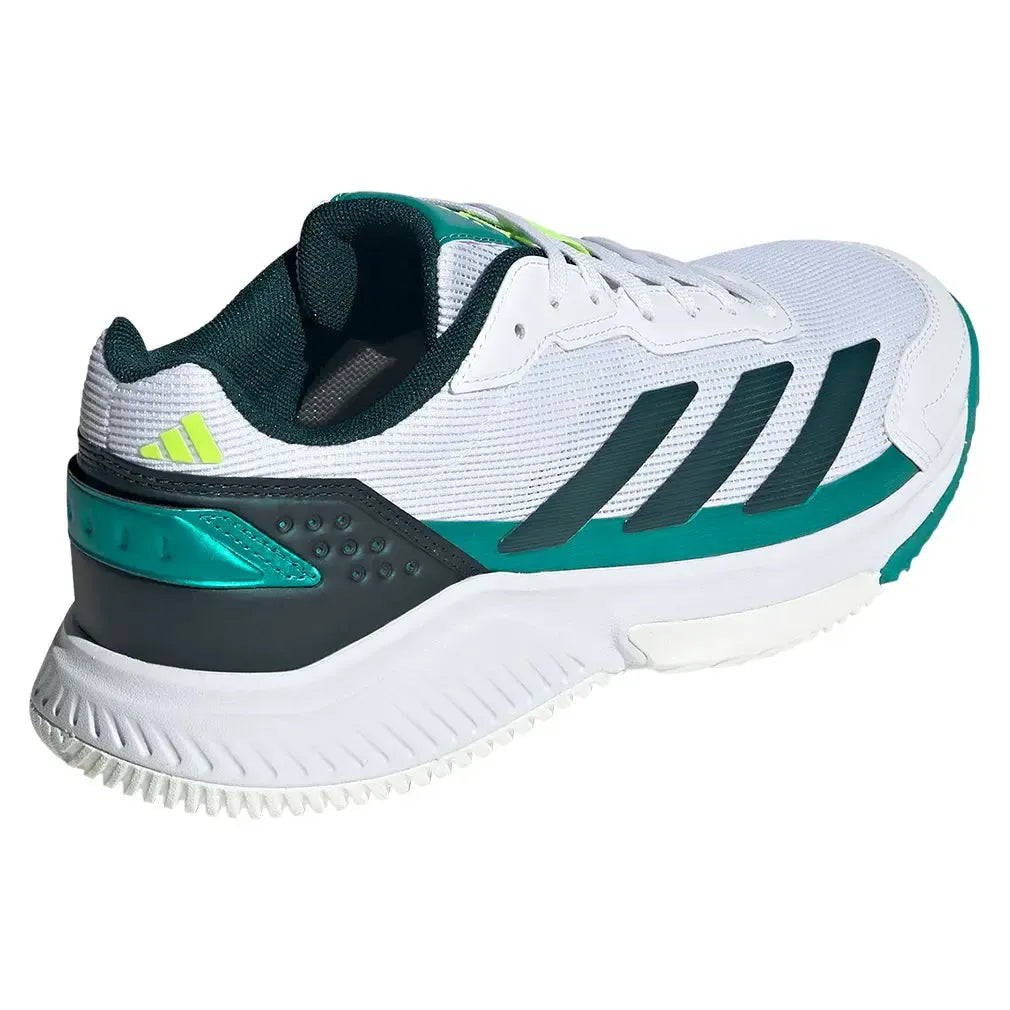 Men's Courtquick Padel Shoes Footwear White and Aurora Ivy-Footwear-Adidas-JP7232-F25-4-Tennis Express