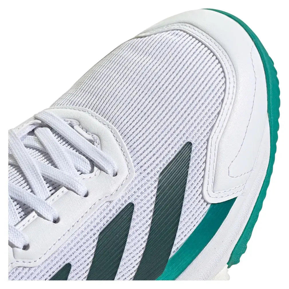 Men's Courtquick Padel Shoes Footwear White and Aurora Ivy-Footwear-Adidas-JP7232-F25-6-Tennis Express