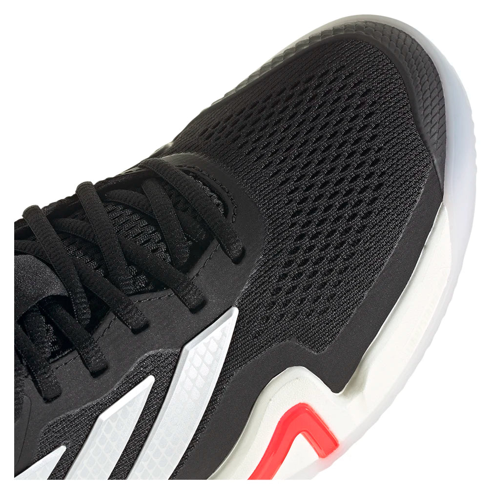 Men's Barricade 14 Clay Tennis Shoes Core Black and Zero Metallic-Footwear-Adidas-JR1739-S26-8-Tennis Express