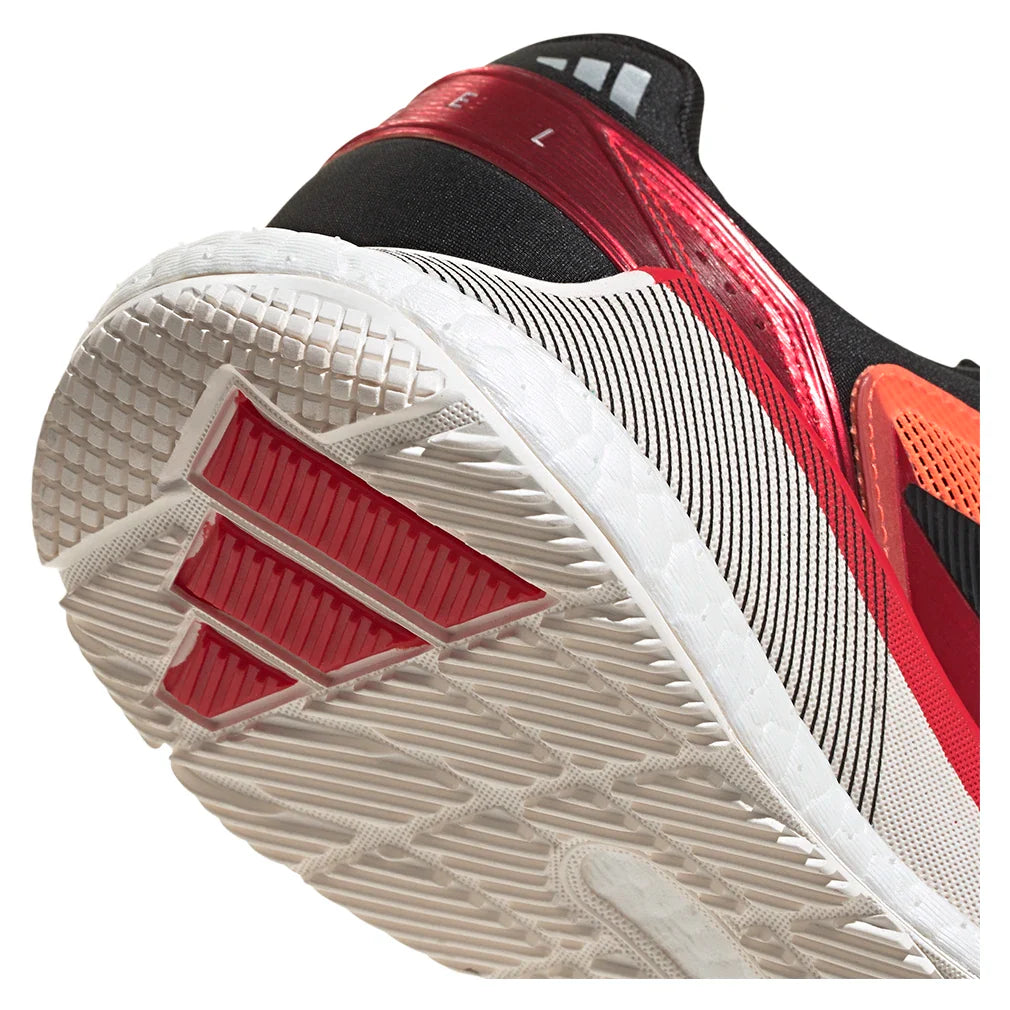 Men's Crazyquick Boost Padel Shoes Lucid Orange and Core Black-Footwear-Adidas-JR1819-S26-7-Tennis Express