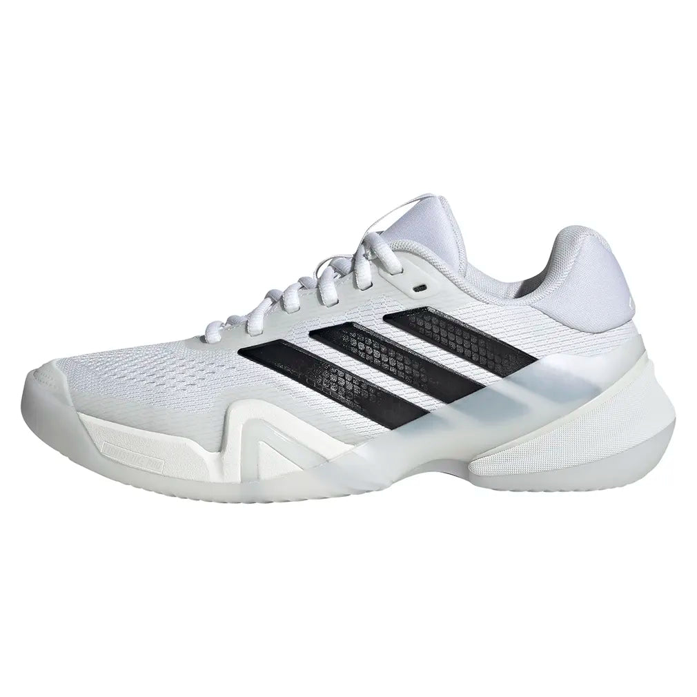 Women's Barricade 14 Clay Tennis Shoes Core White and Black-Footwear-Adidas-JR4444-S26-1-Tennis Express