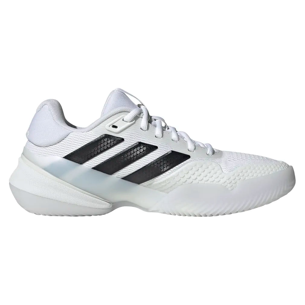 Women's Barricade 14 Clay Tennis Shoes Core White and Black-Footwear-Adidas-JR4444-S26-2-Tennis Express