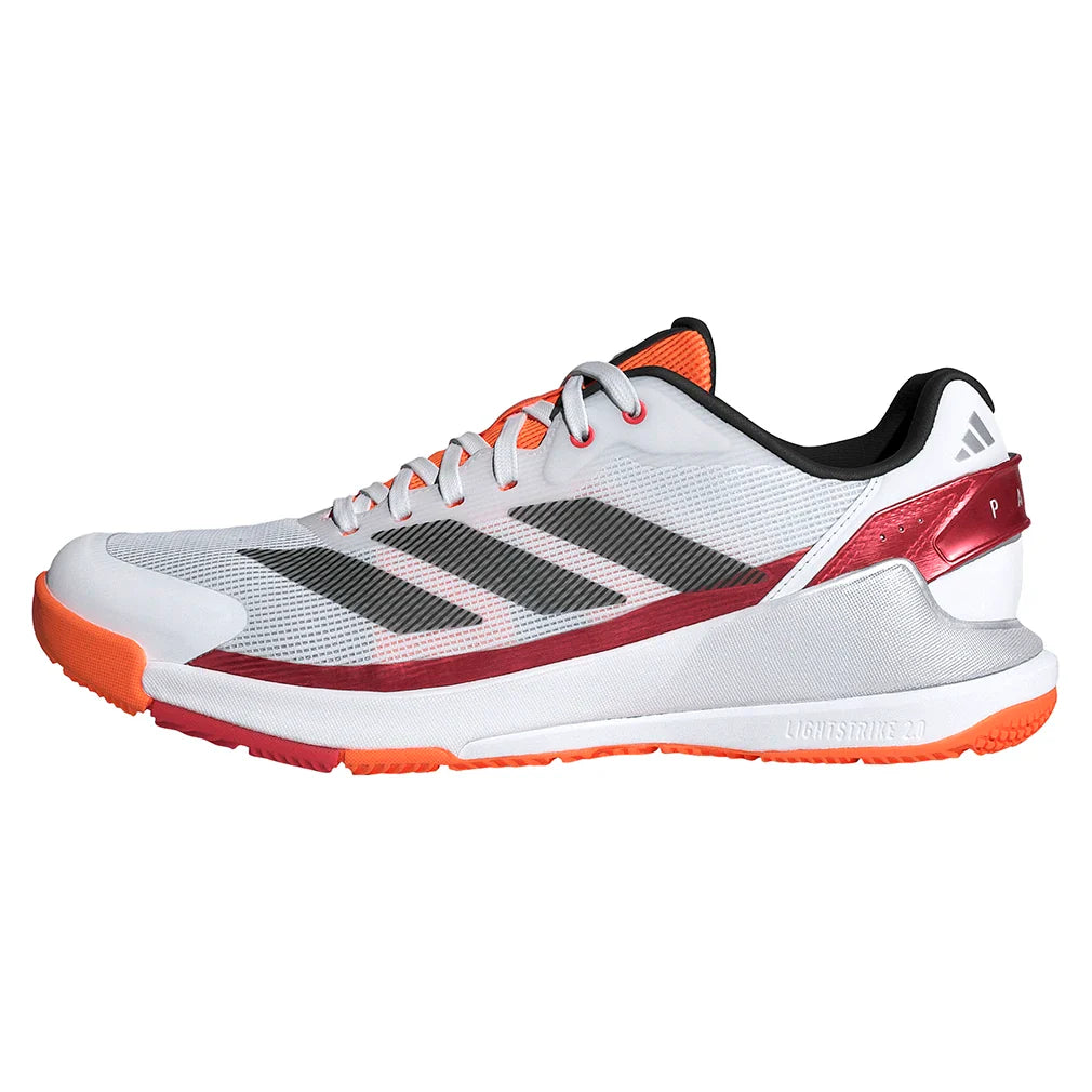 Men's Crazyquick LS Padel Shoes Core White and Black-Footwear-Adidas-JR4647-S26-1-Tennis Express