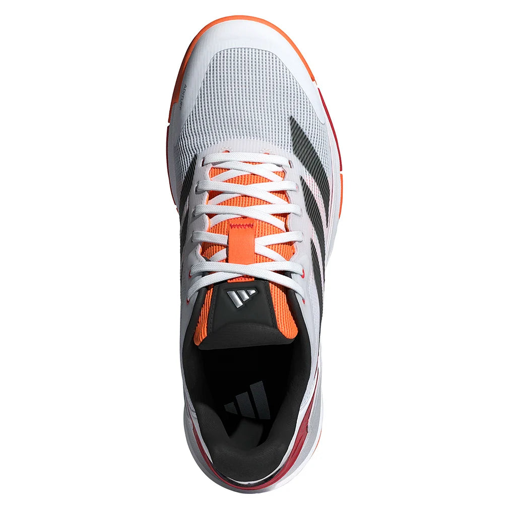 Men's Crazyquick LS Padel Shoes Core White and Black-Footwear-Adidas-JR4647-S26-3-Tennis Express