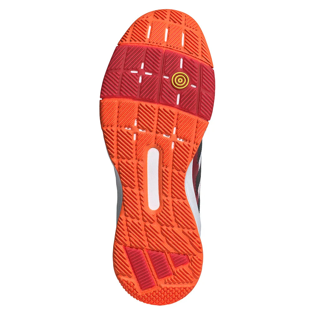Men's Crazyquick LS Padel Shoes Core White and Black-Footwear-Adidas-JR4647-S26-5-Tennis Express