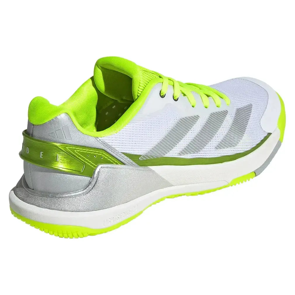 Women's Crazyquick LS Padel Shoes Lucid Lemon and Silver Metallic-Footwear-Adidas-JR9325-F25-4-Tennis Express