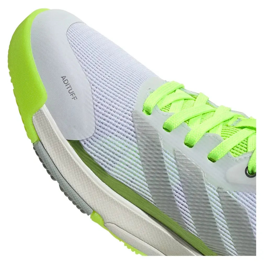 Women's Crazyquick LS Padel Shoes Lucid Lemon and Silver Metallic-Footwear-Adidas-JR9325-F25-6-Tennis Express