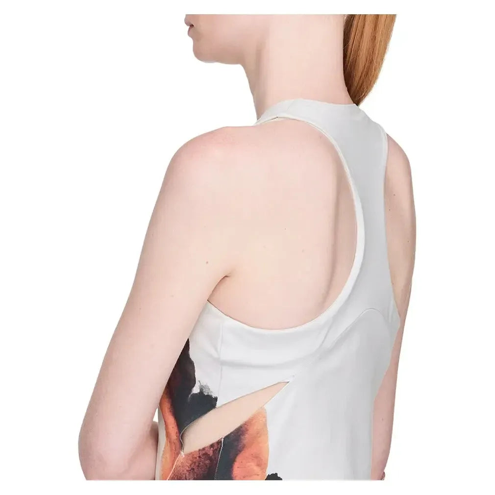Women's Y-3 Wow Tennis Dress Orbit Grey-Apparel-Adidas-JW0125-H25-6-Tennis Express