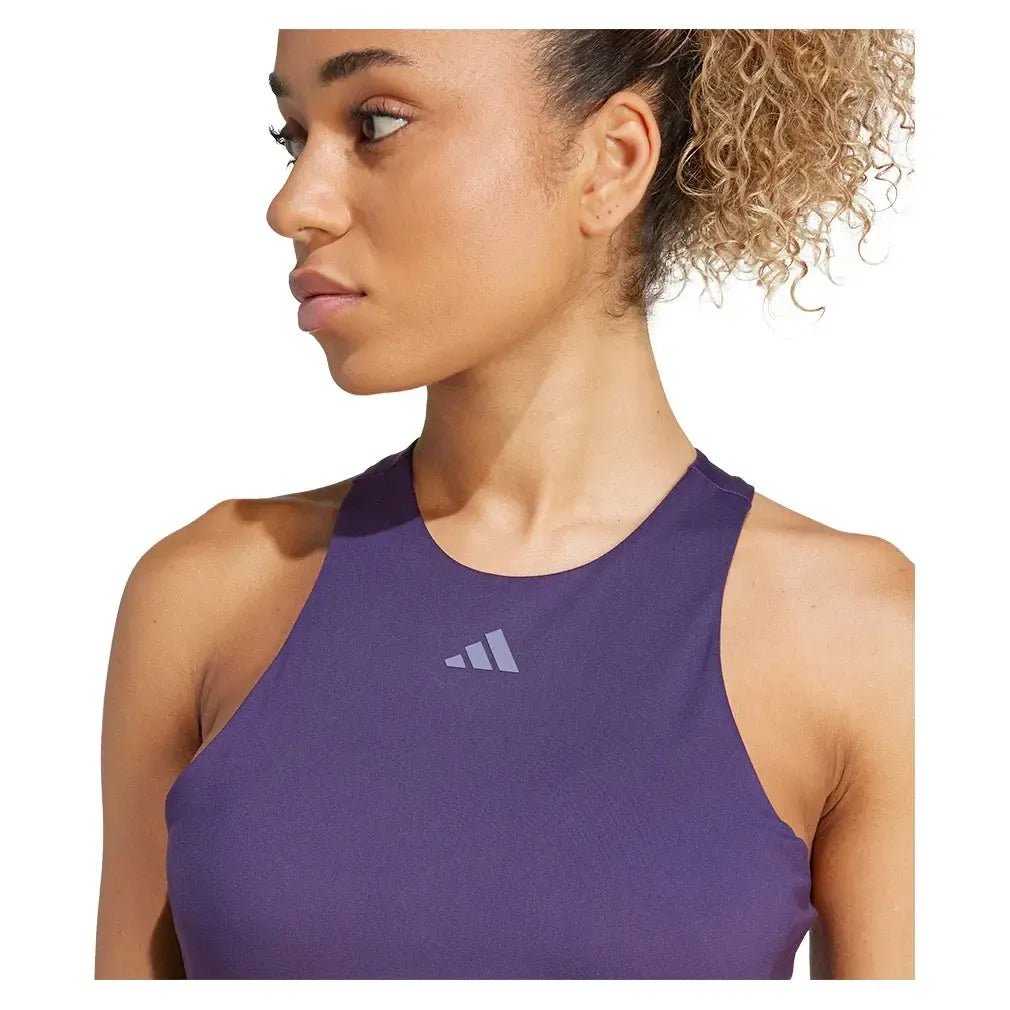Women's Climacool Y Tennis Tank Aurora Plum-Apparel-Adidas-JW2993_5-Tennis Express