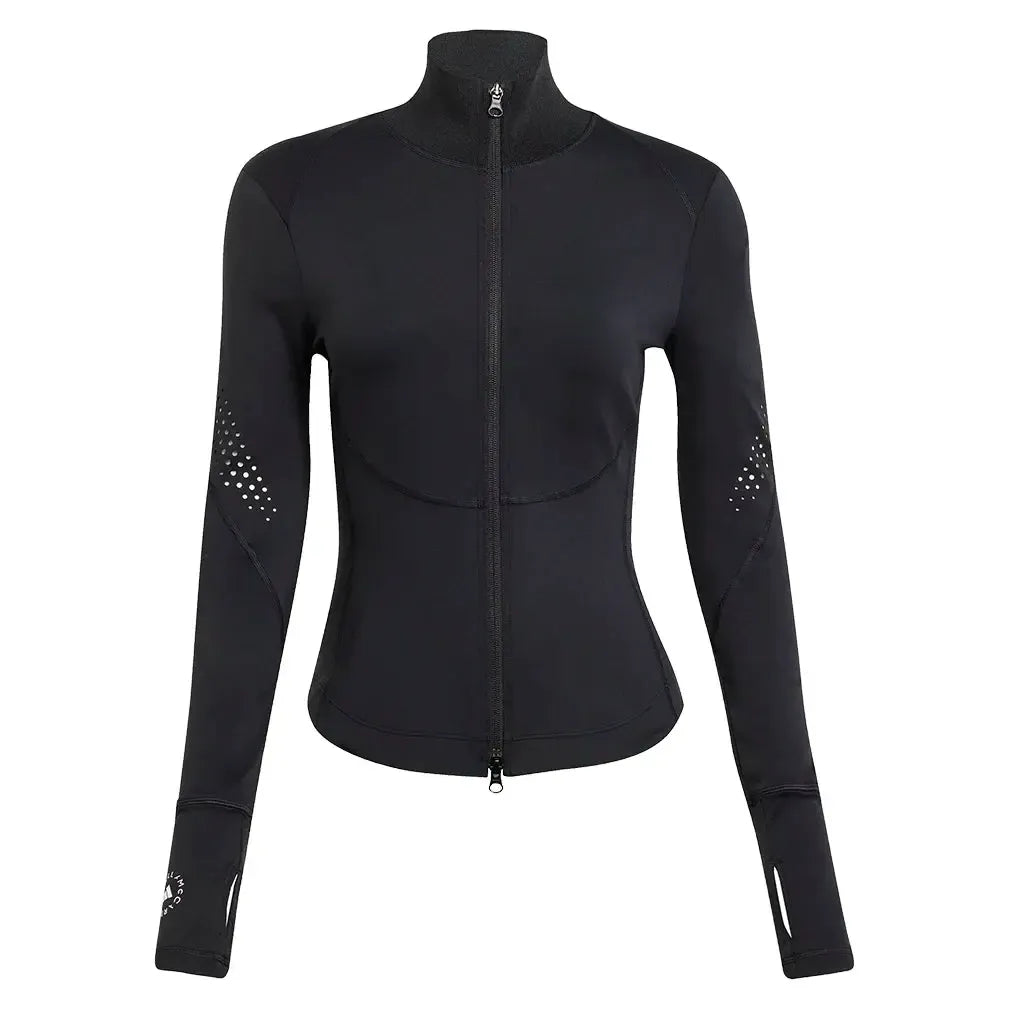 Women's Stella McCartney TruePurpose Training Midlayer Top Black-Apparel-Adidas-JW4551_1-Tennis Express
