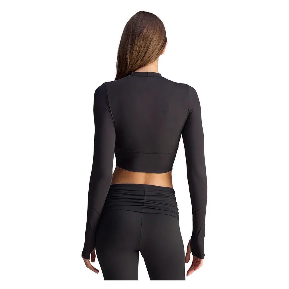 Women's Stella McCartney True Purpose Long Sleeve Training Top Black-Apparel-Adidas-, [current_file_name-Tennis Express