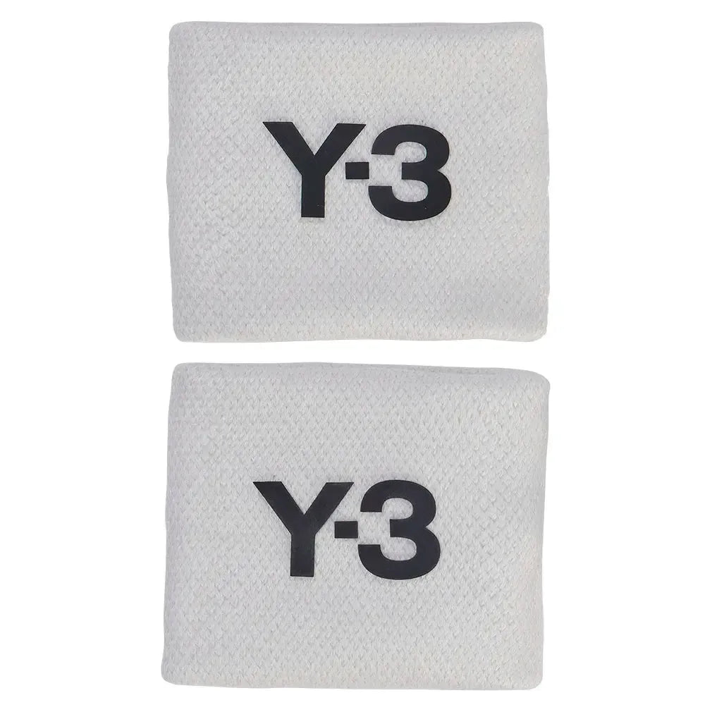 Y-3 Tennis Wristbands S Orbit Grey and Black-Accessories-Adidas-JW6134-H25-1-Tennis Express