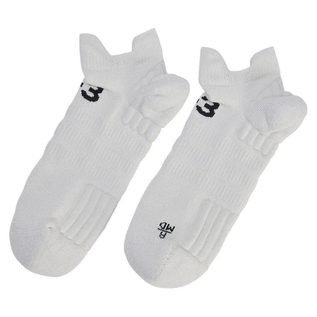 Y-3 Tennis Low Socks Orbit Grey and Black-Socks-Adidas-JW8539-H25-2-Tennis Express