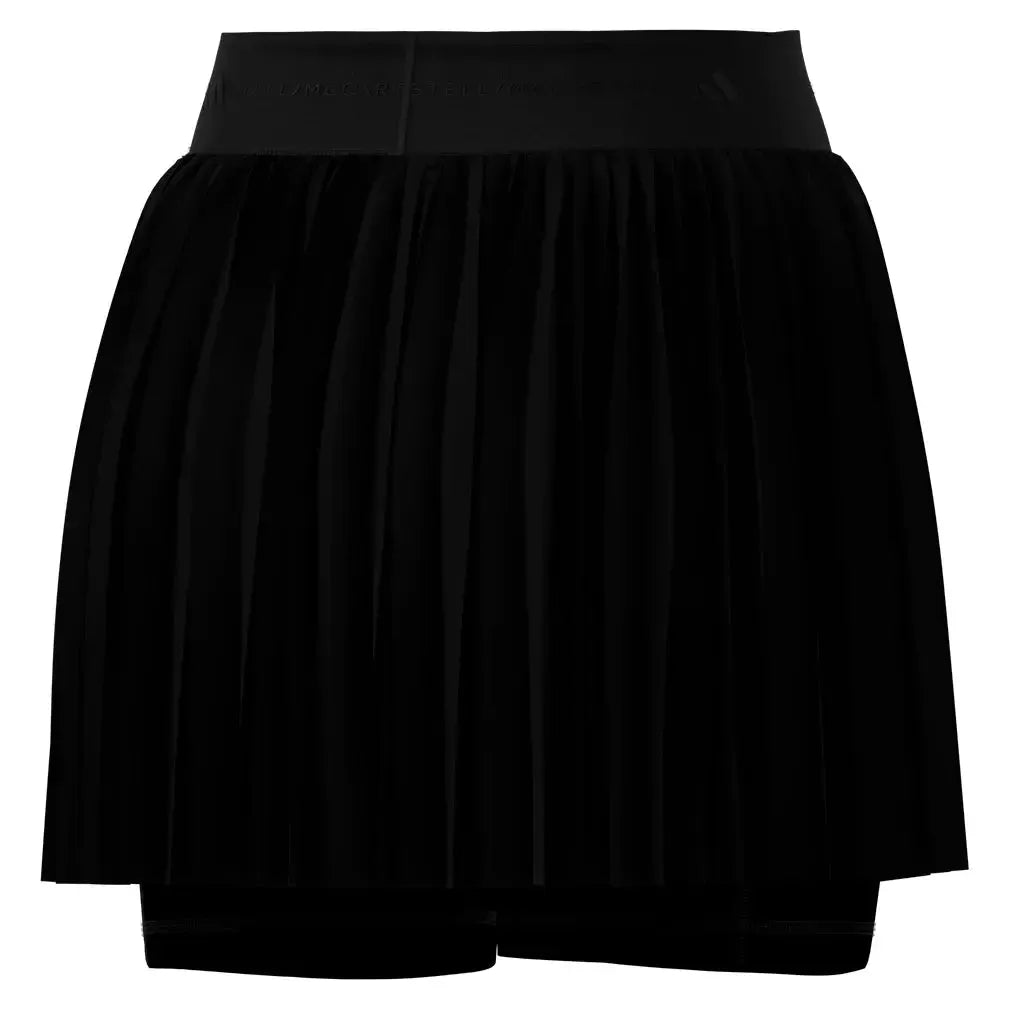 Women's Stella McCartney TruePurpose Pleated Training Skort Black-Apparel-Adidas-JX4330_2-2-[Sku]-Tennis Express