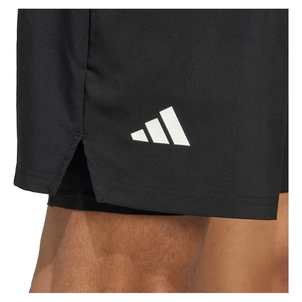 Men's Club 2in1 7 Inch Tennis Short Black-Apparel-Adidas-JY2959_5-Tennis Express