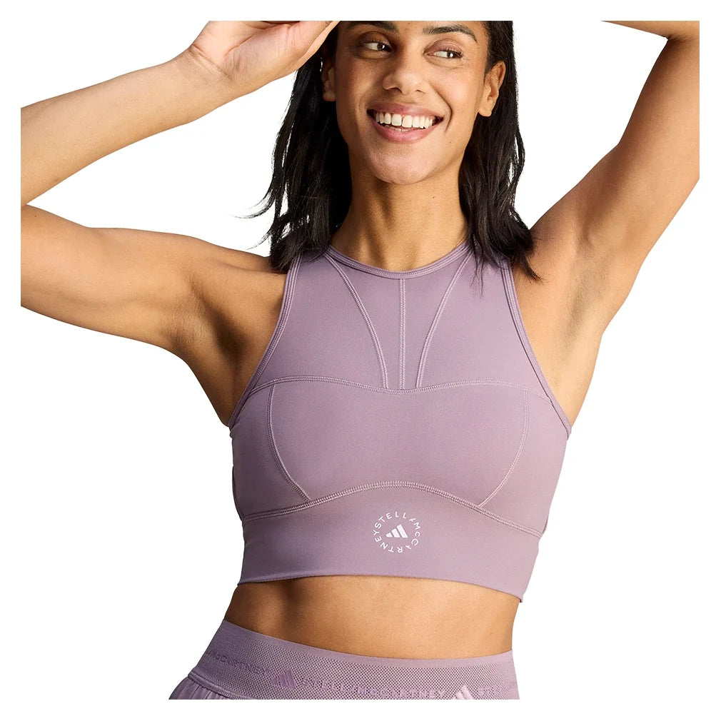 Women's Stella McCartney True Purpose Training Tank Legacy Purple-Apparel-Adidas-JY8138_6-Tennis Express