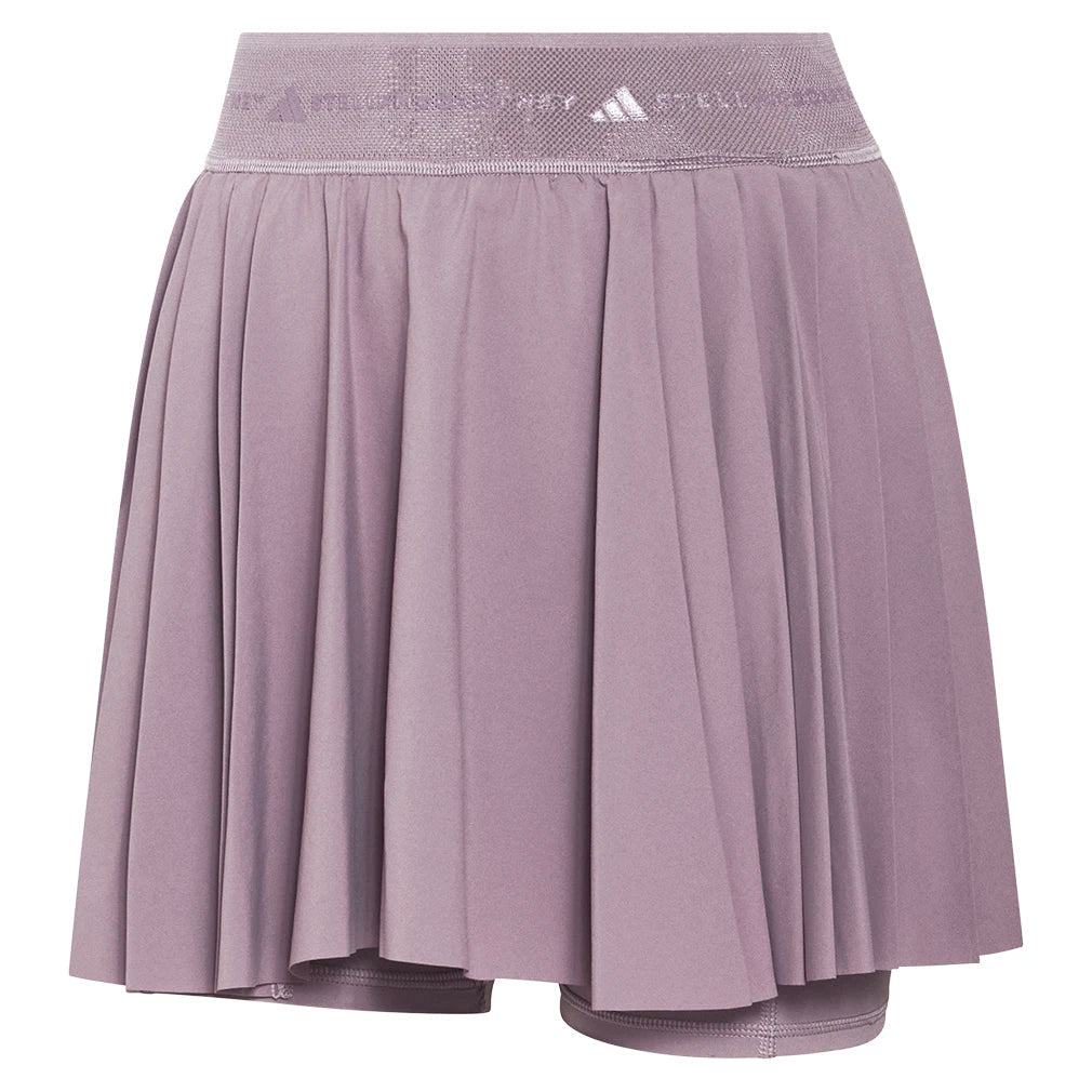 Women's Stella McCartney Pleated Tennis Skort Legacy Purple-Apparel-Adidas-JY8149_1-Tennis Express