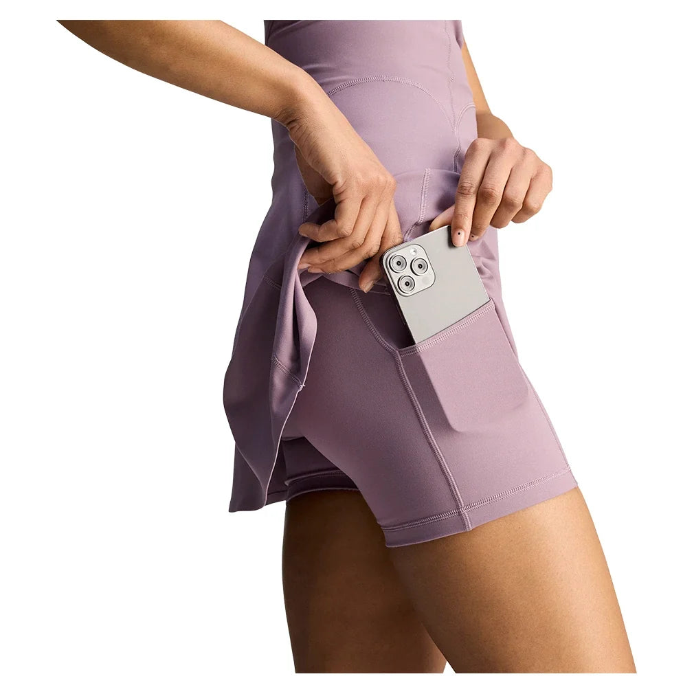 Women's Stella McCartney True Purpose Tennis Dress Legacy Purple-Apparel-Adidas-JY8157_7-Tennis Express